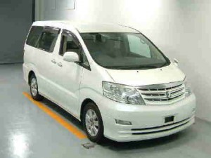 Used Toyota Alphard in Japan Auto Auction