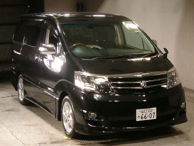 Used Toyota Alphard 2008 in Japan Auto Auction