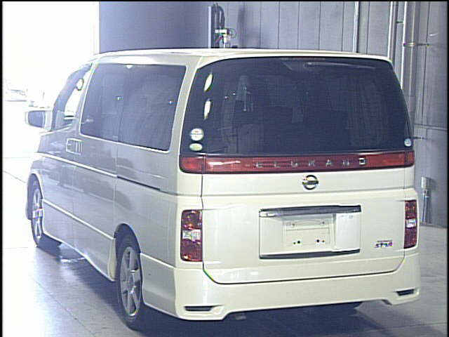 Used Elgrand 2008 in Japan Auto auction